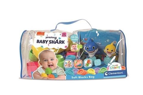 

Конструктор мягкий Clementoni Soft Clemmy Набор Baby Shark