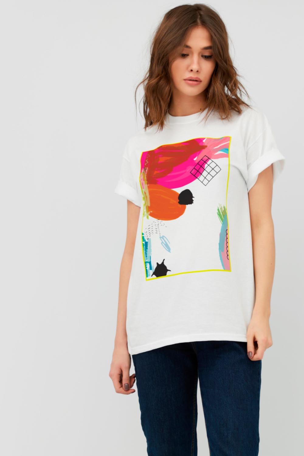 

Футболка yappi Oversize, Футболка yappi Oversize S