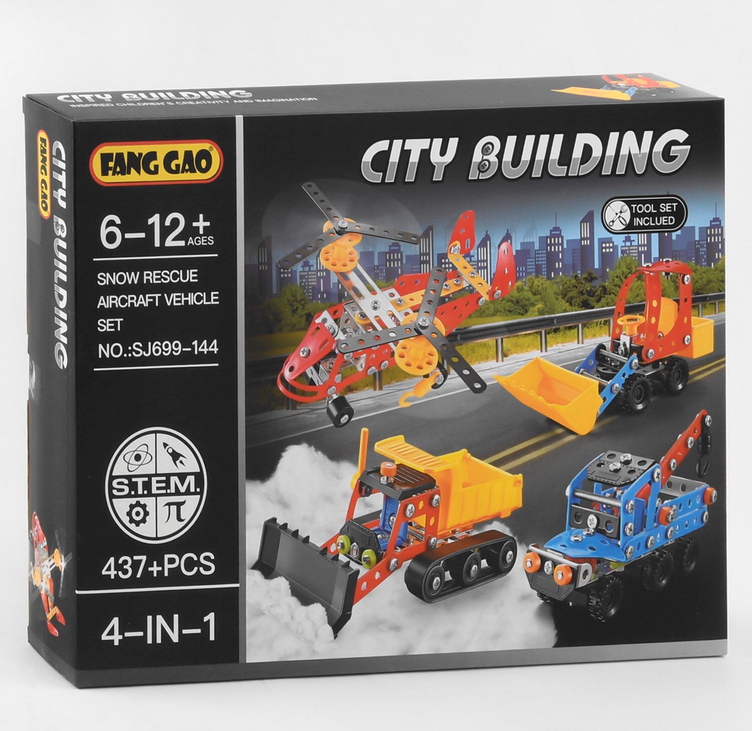 

Конструктор металлический Star Toys Factor Co (699-144)