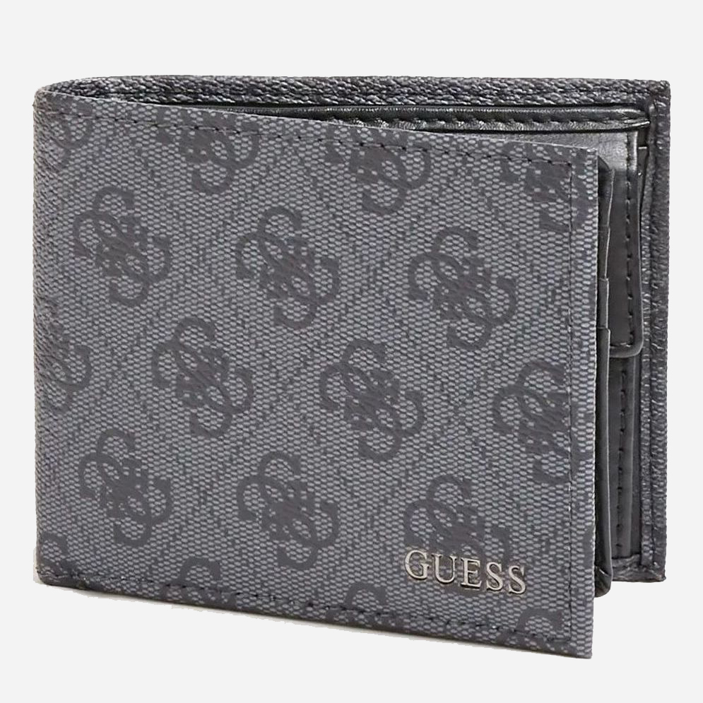 

Кошелек мужской Guess Vezzola Billfold W/Sf W/Cp SMVEZLLEA24-BLA Черный