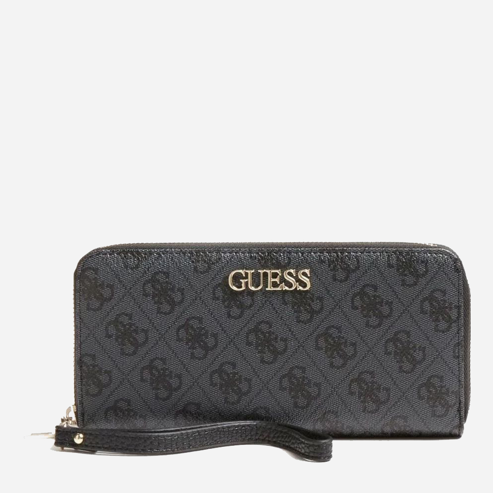 

Кошелек женский Guess Alby Slg Large Zip Around SWSA7455460-COA Темно-серый