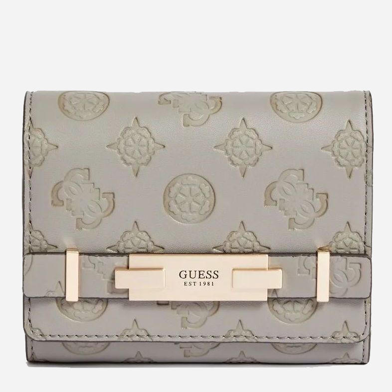 

Кошелек женский Guess Bea Slg Small Trifold SWVS8132430-TAU Серый