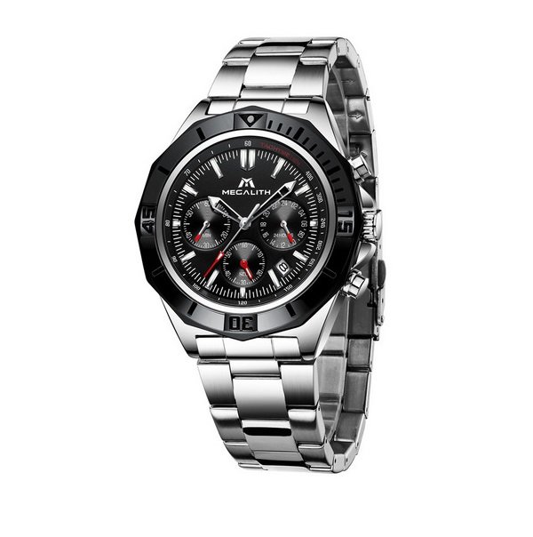 

Часы мужские Megalith 8206M Silver-Black