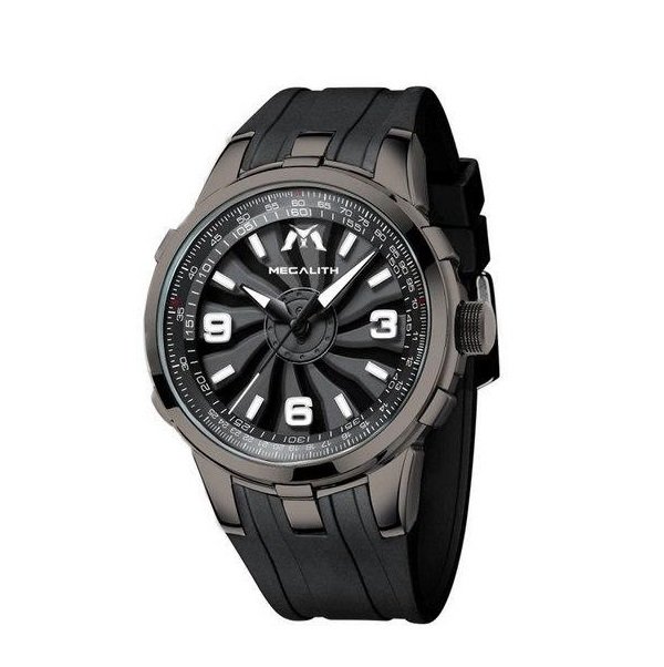 

Часы мужские Megalith 8201M Black-Gray