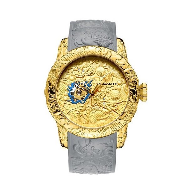 

Часы мужские Megalith 8041M Gold-Gray Dragon Sculpture