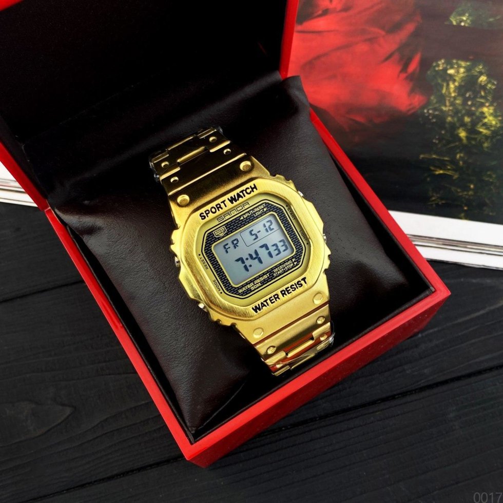 

Часы мужские Sanda 390 All Gold 1044-0017