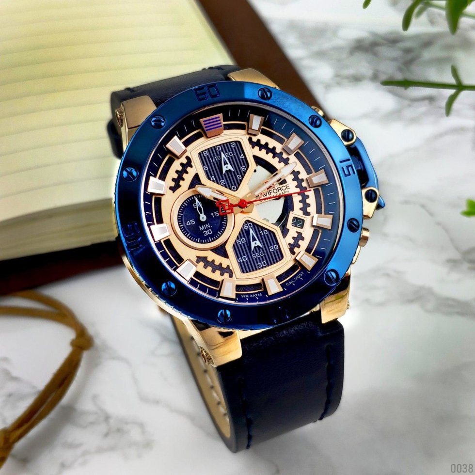 

Часы наручные Naviforce NF9159 Blue-Cuprum 1096-0038