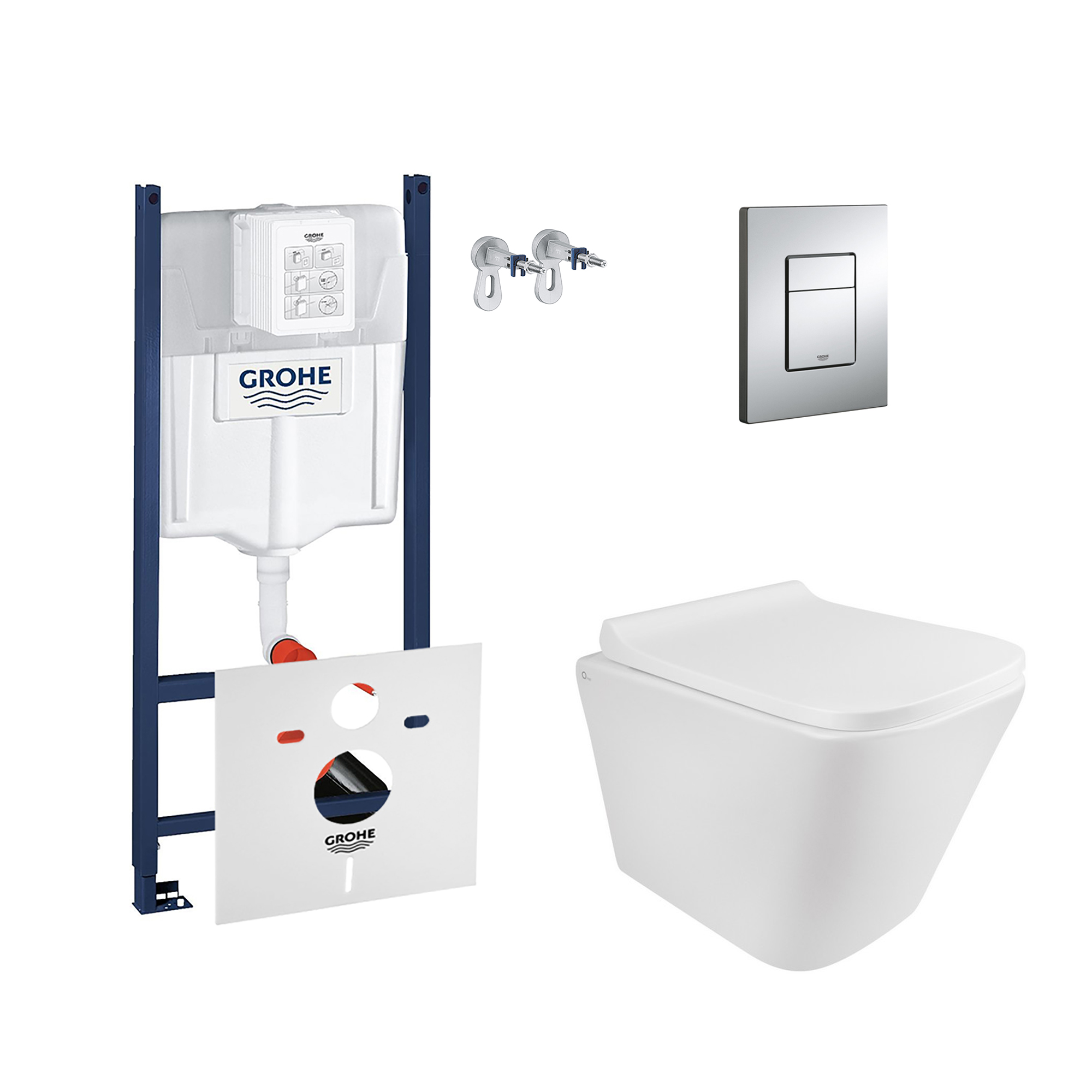 

Набор инсталляция 4 в 1 Grohe Rapid SL 3884000G + унитаз с сиденьем Qtap Tern QT1733052ERW (3884000GQT1733052ERW)