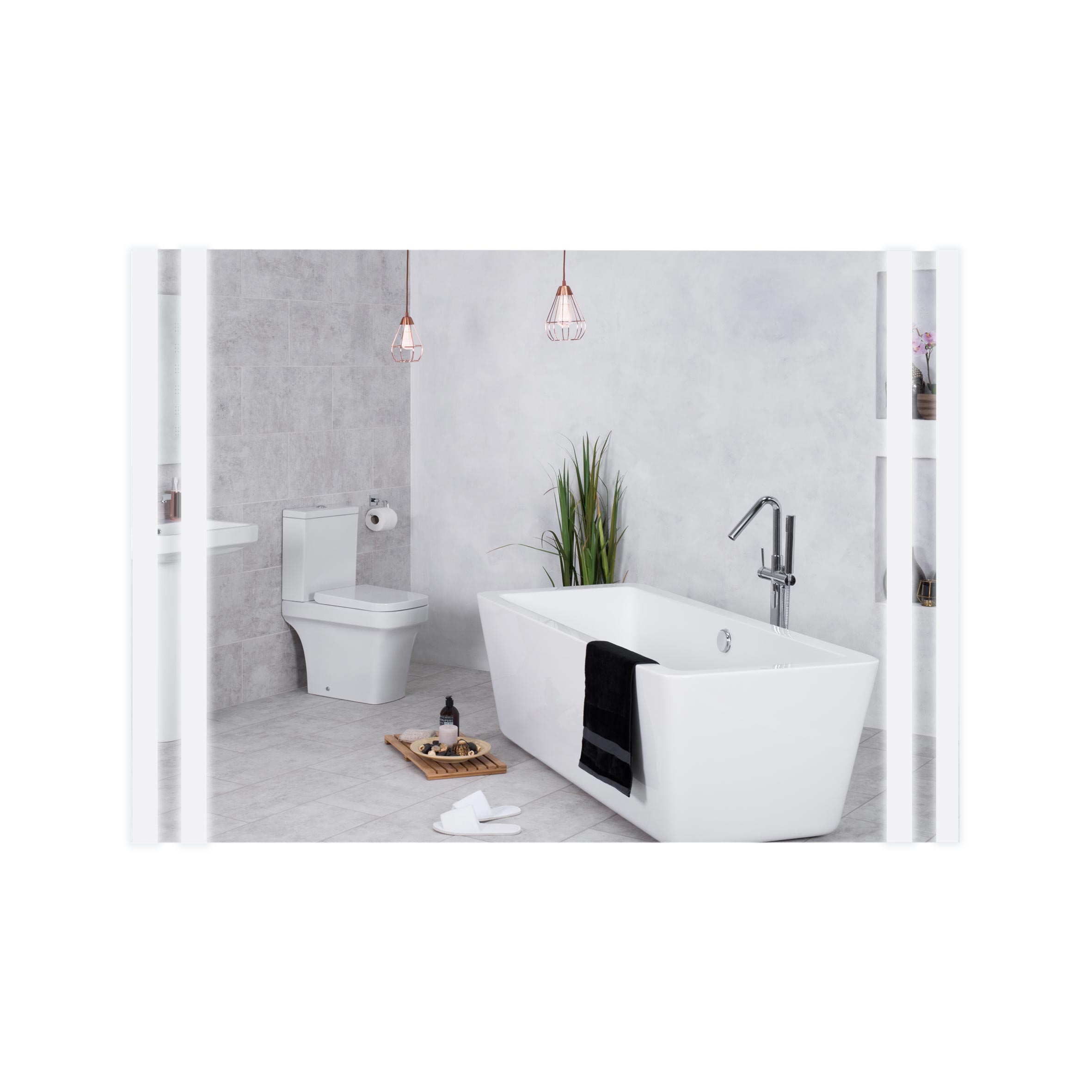 

Дзеркало Qtap Mideya 500х700 QT2078250640W
