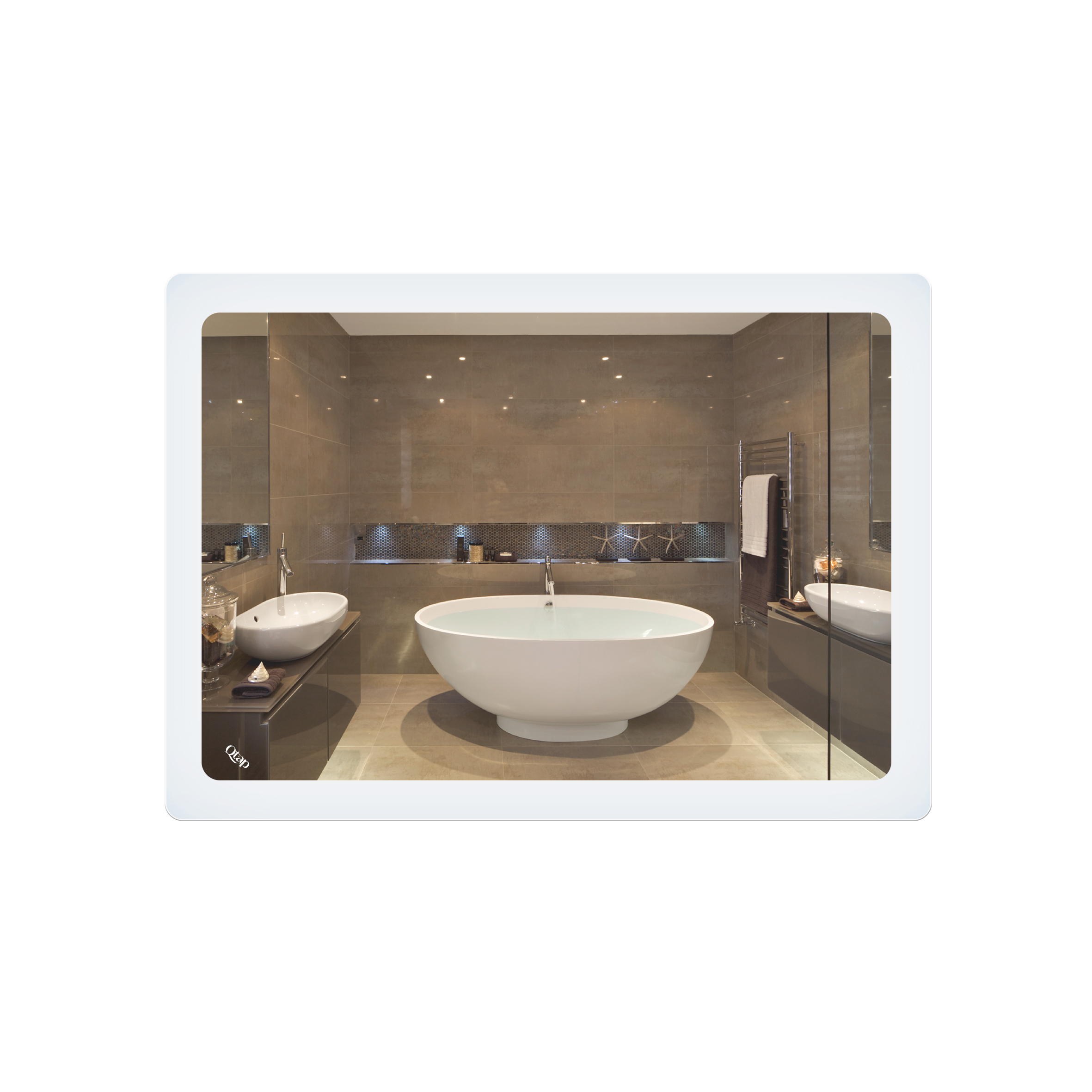 

Зеркало Qtap Aquarius 500х700 с LED-подсветкой, Reverse QT2178141980120W (QT217814198120W)