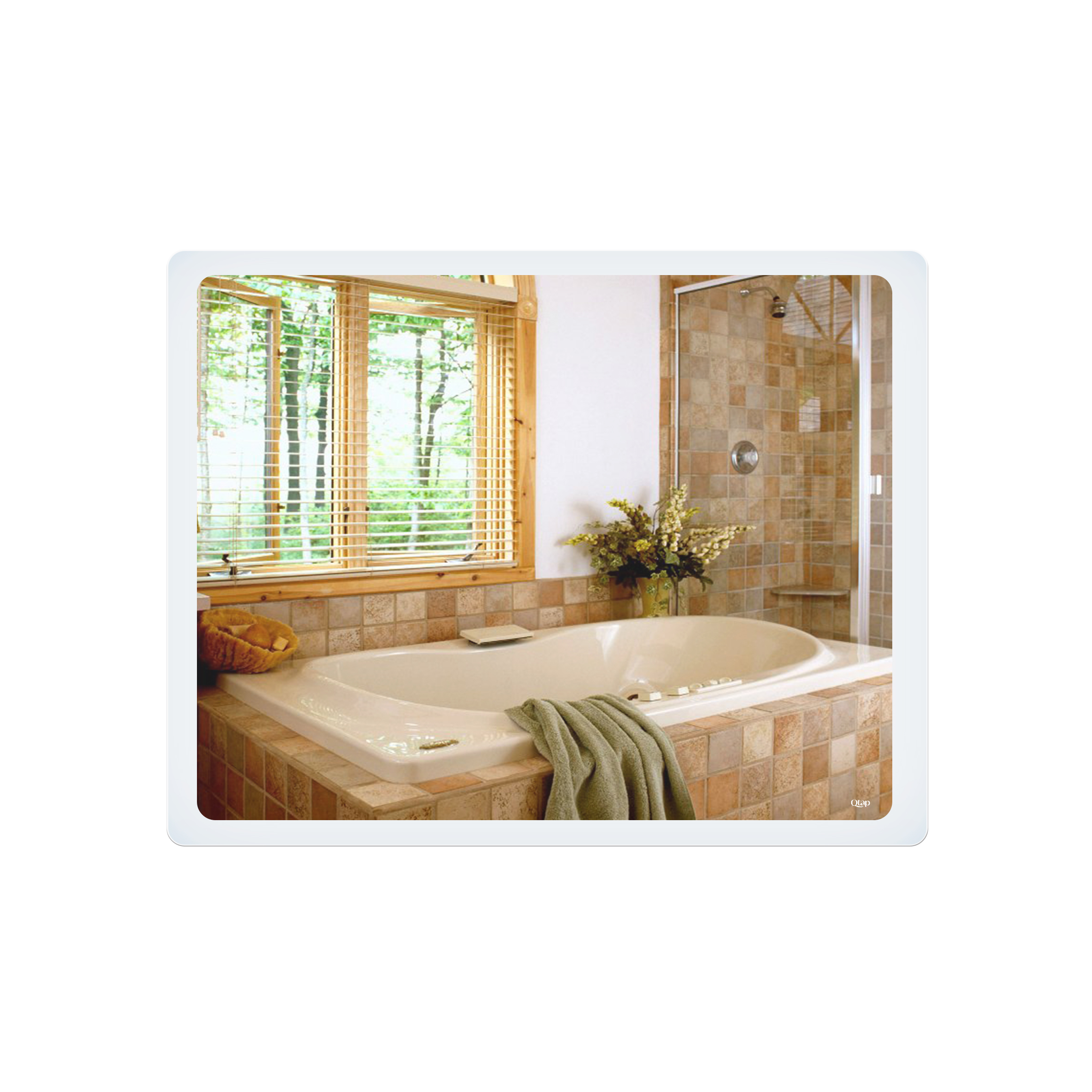 

Дзеркало Qtap Aquarius 1000х800 QT217850702W