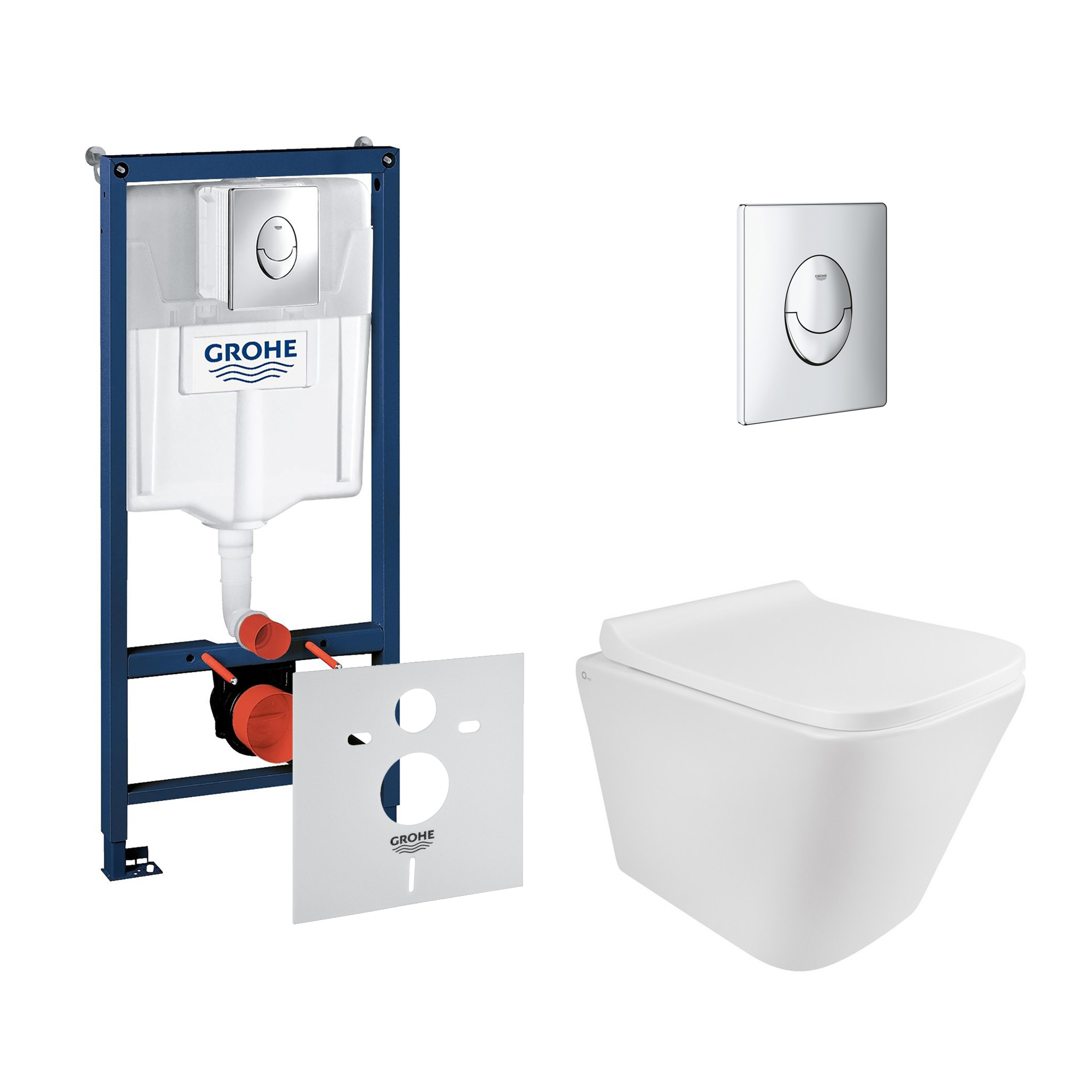 

Набор инсталляция 4 в 1 Grohe Rapid SL 38721001 + унитаз с сиденьем Qtap Tern QT1733052ERW (38721001QT1733052ERW)