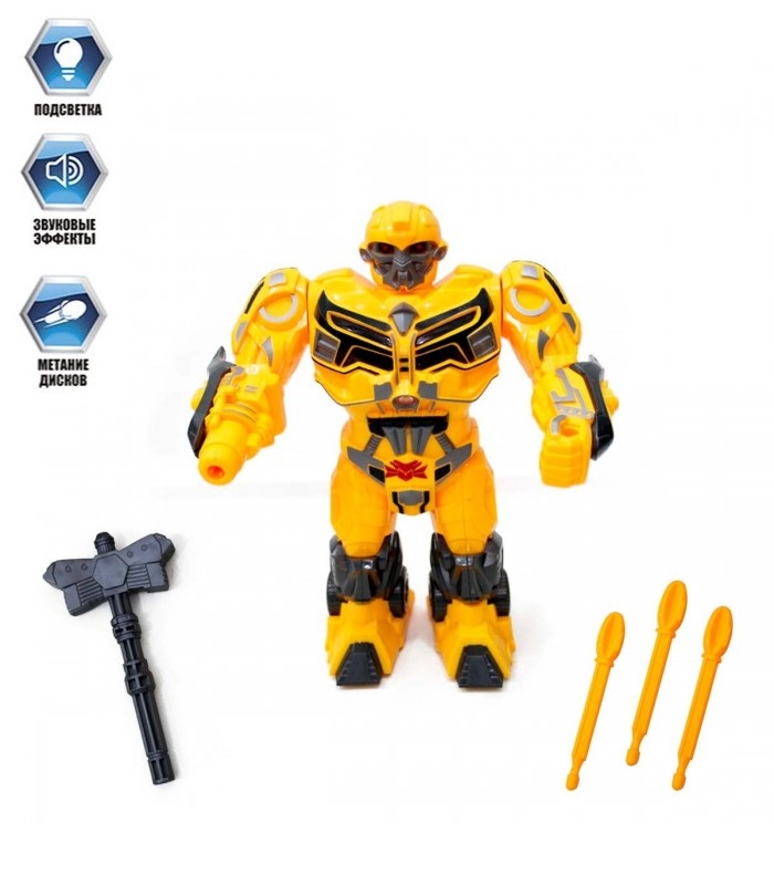 

Интерактивный робот Bumblebee Play Smart со светозвуковыми, звуковыми эффектами интерактивный робот Бамбелби