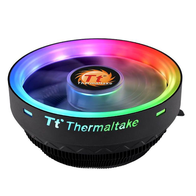 

Кулер процессорный Thermaltake UX100 ARGB Lighting (CL-P064-AL12SW-A), Intel: 775/1150/1151/1155/1156 AMD: FM2/FM1/AM3/AM3+/AM2+/AM2/AM4, 122.3х122.3х66.1 мм, 3-pin