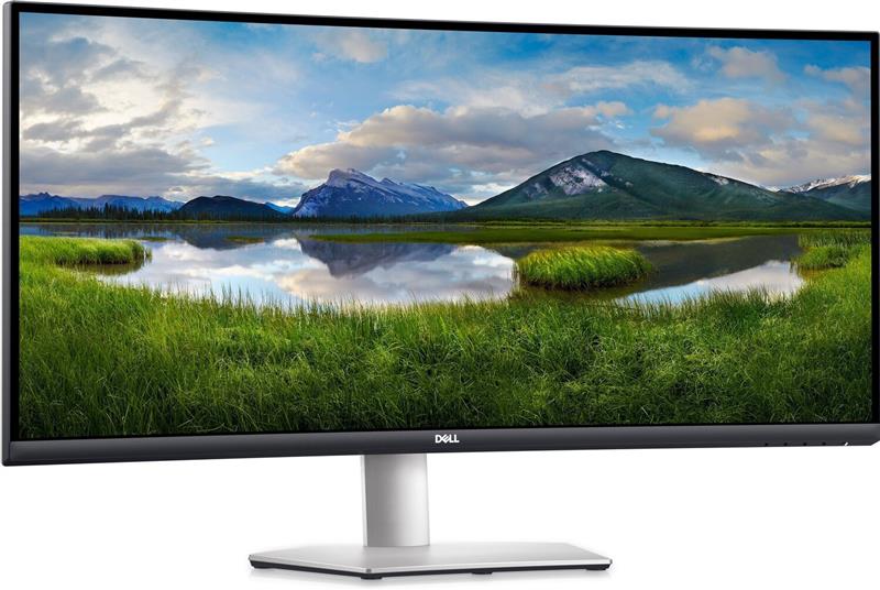 

DELL 34" S3422DW (210-AXKZ) VA Silver Curved