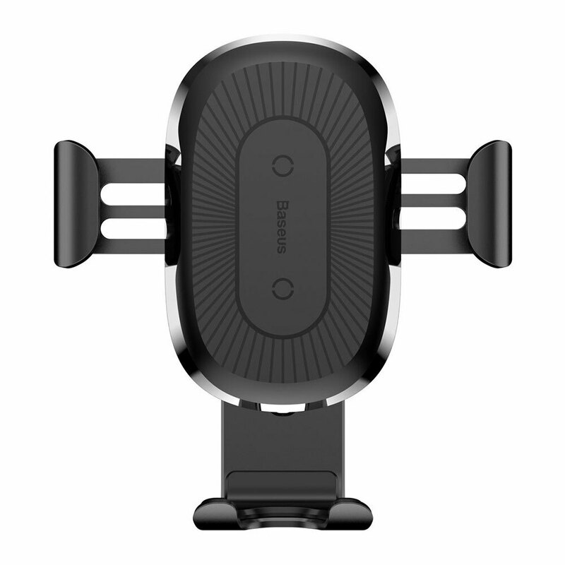 

Беспроводное зарядное устройство Baseus Wireless Charger Gravity Car Mount Black (WXYL-A01)