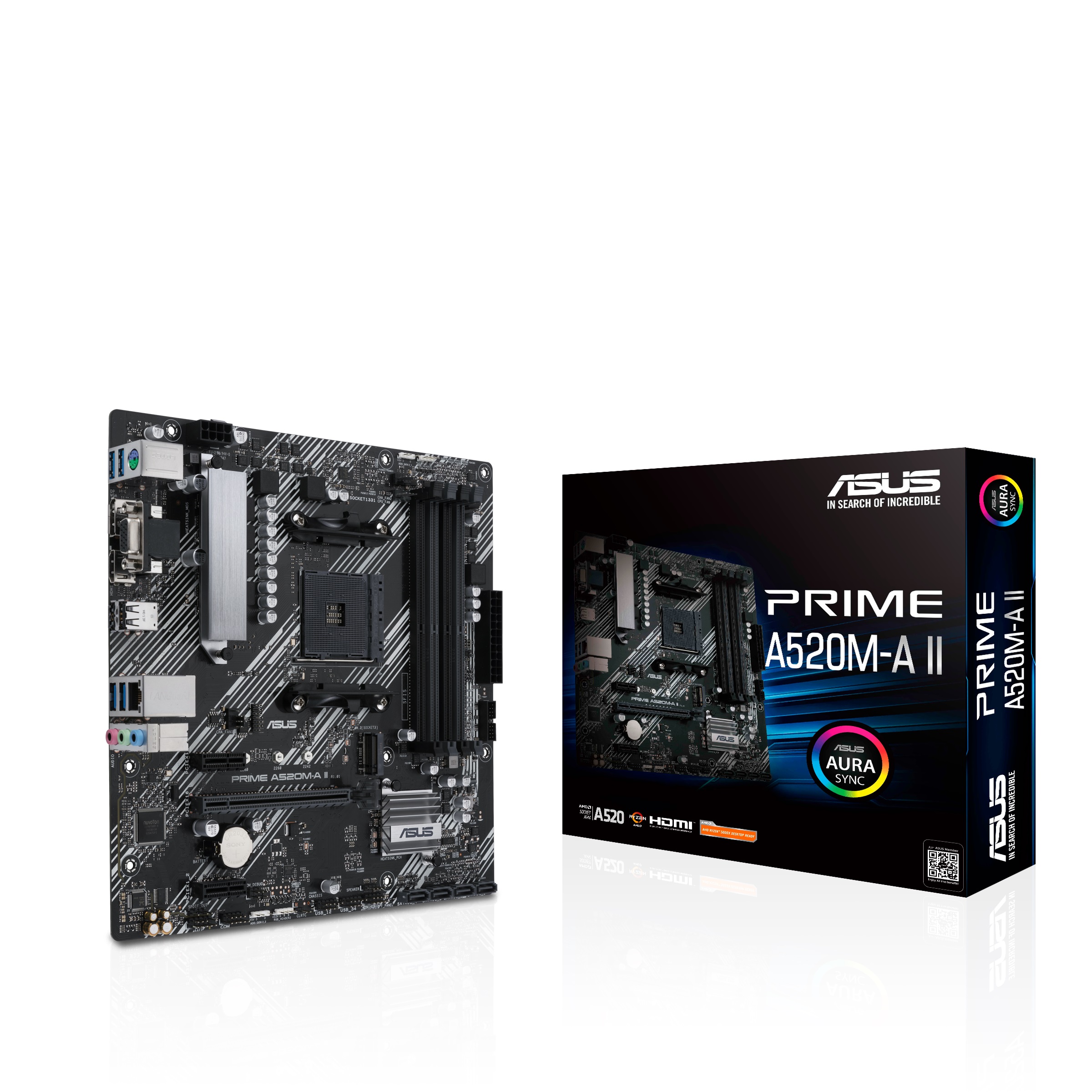 

Asus Prime A520M-A II Socket AM4