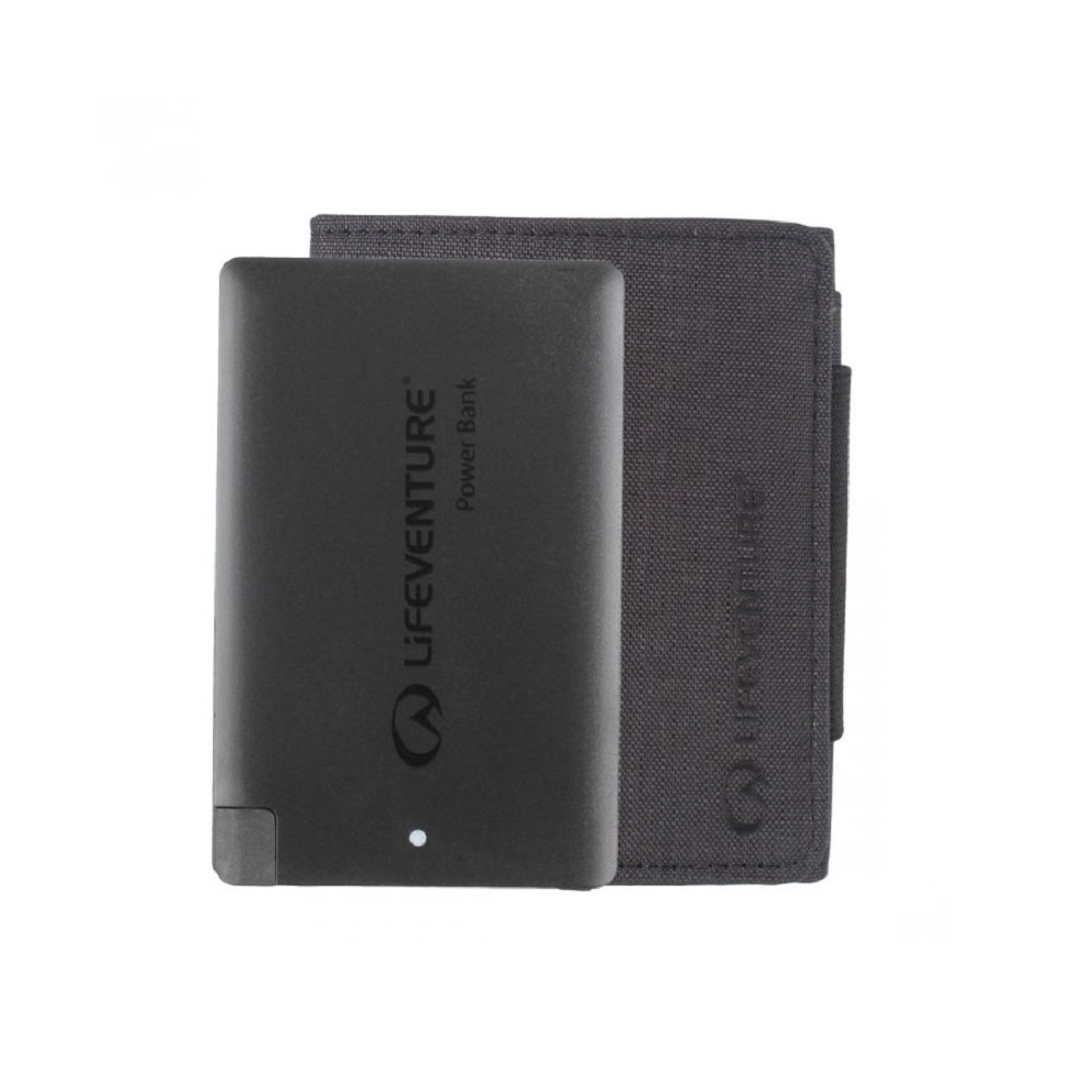 

Кошелек с зарядкой Lifeventure Recycled RFID Charger Wallet Серый 68306