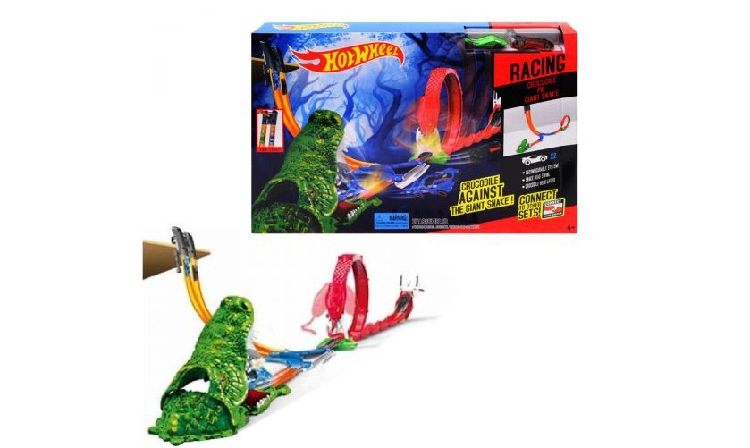 

Гоночный детский трек Пещера Кобры с 2 машинками Hot Wheel 5777