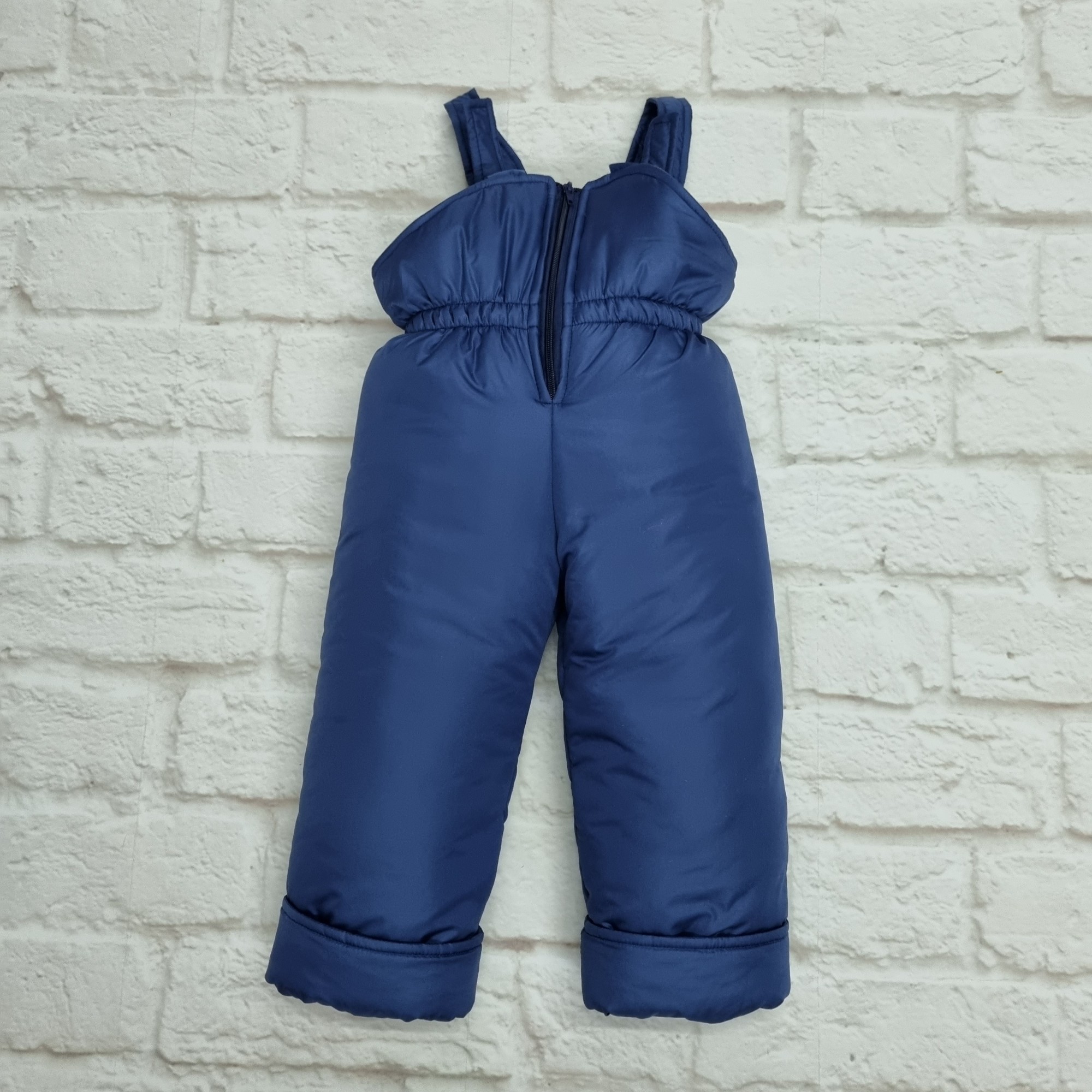 

Теплые полукомбинезоны для детей For KIDS Умка 104-116 см синие