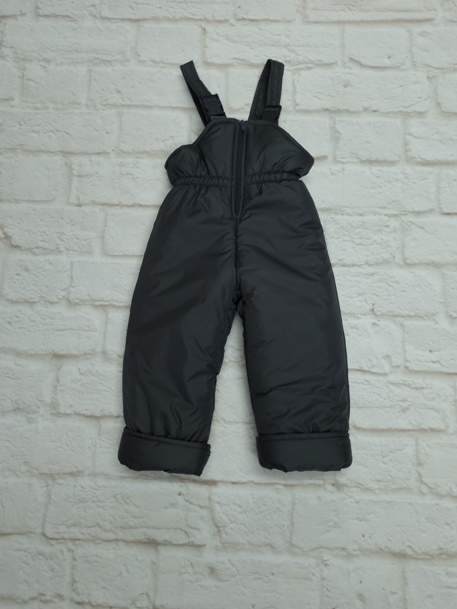 

Теплые полукомбинезоны для детей For KIDS Умка 124-136 см черный