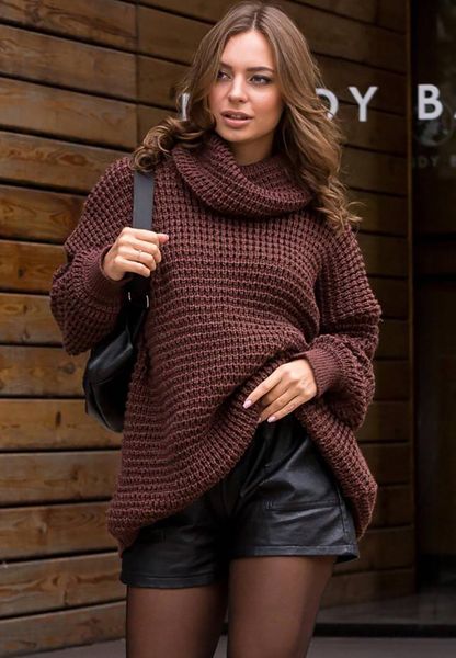 

Свитер Gressa 821  Коричневый, Свитер Gressa 821 one size Коричневый