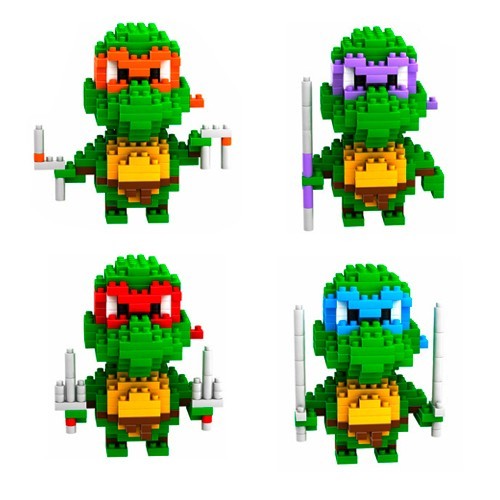 

Конструкторы Черепашки-Ниндзя Turtles Constructor 4 шт