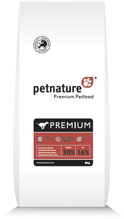 

Збалансований сухий корм PetNature для дорослих собак з лососем 10 кг