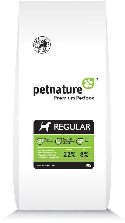 

Збалансований сухий корм PetNature для дорослих собак REGULAR 3 кг