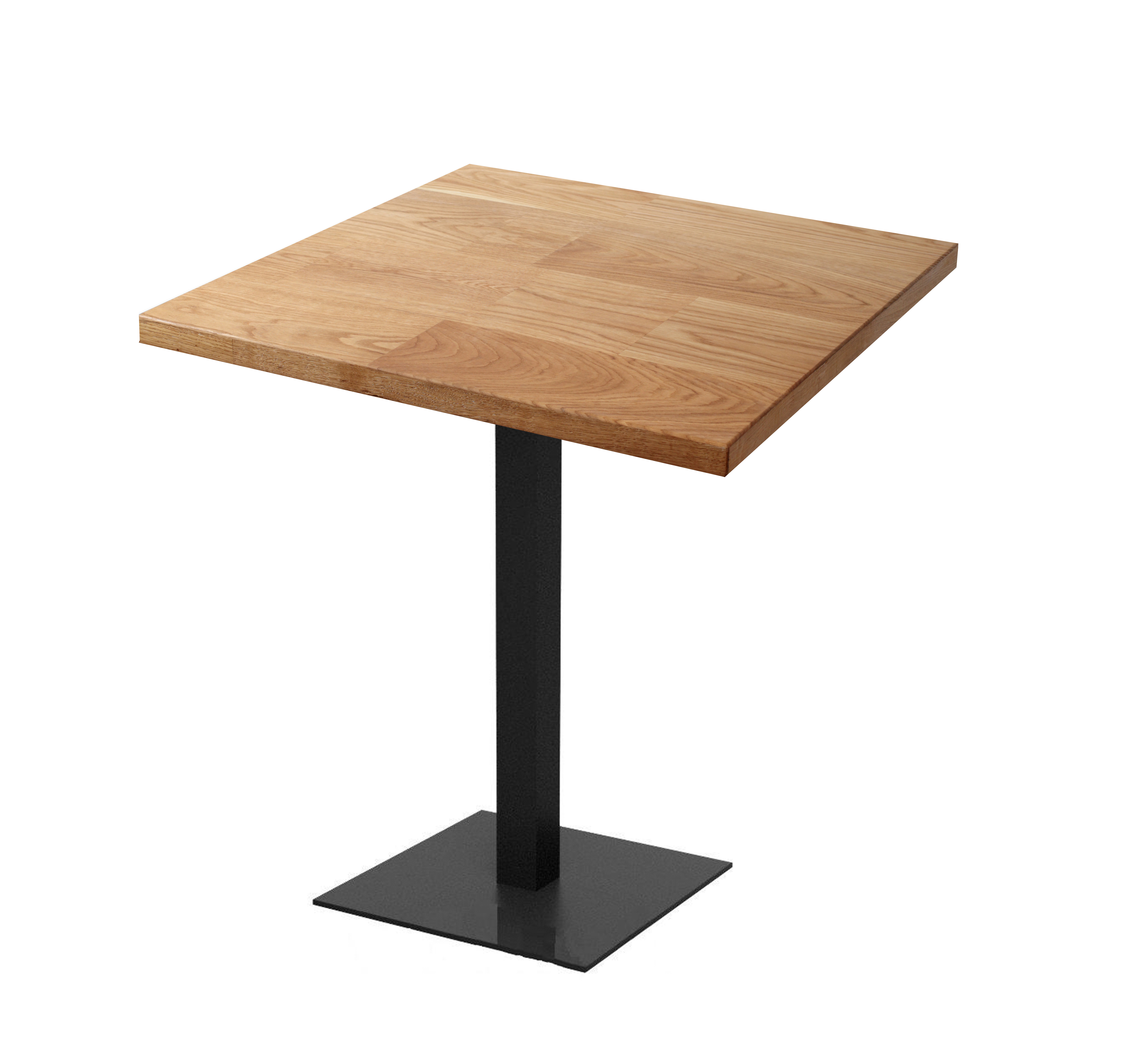 

Стол обеденный дубовый line_03 700*700 ix-wood