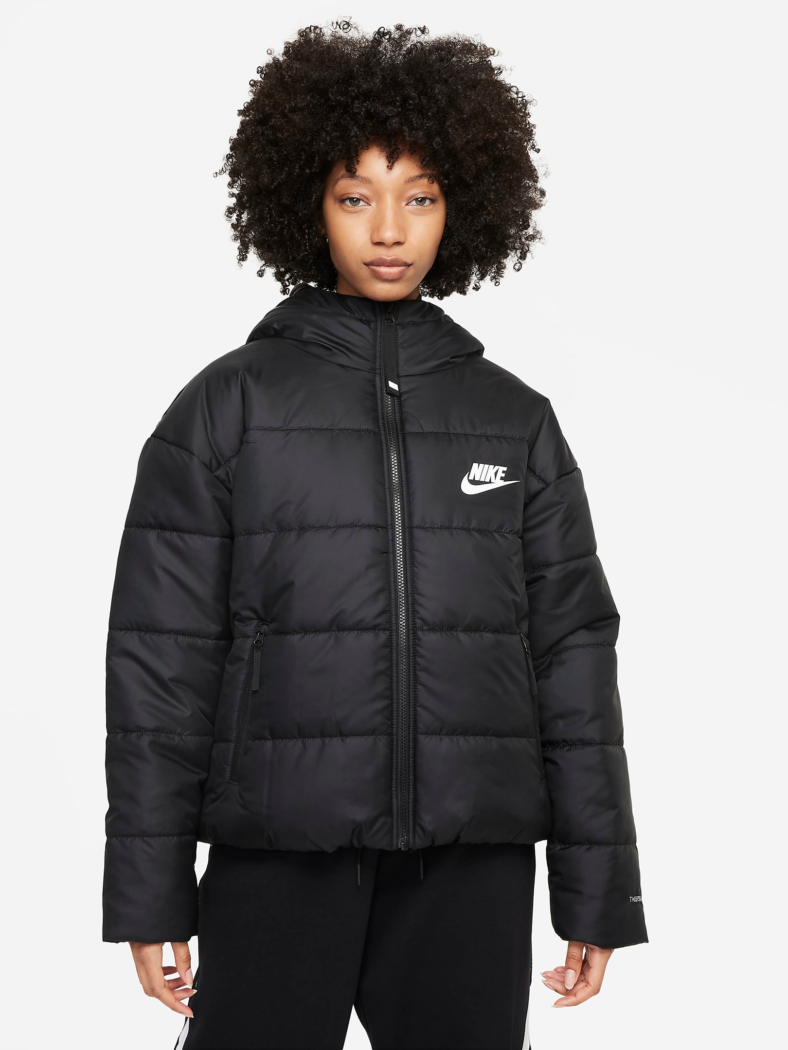 

Куртка Nike W Nsw Tf Rpl Classic Hd Jkt DJ6995-010 S Черная