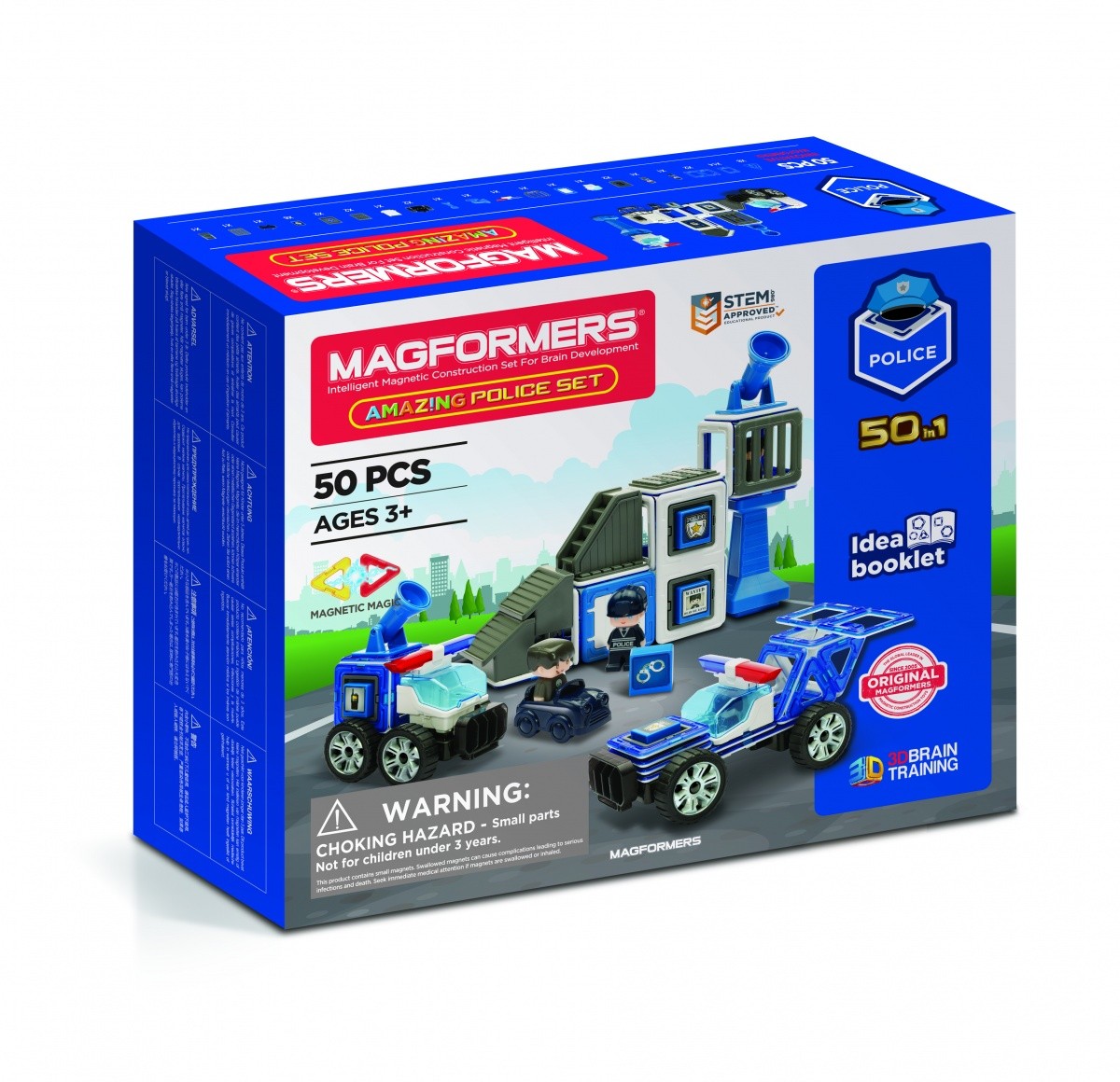 

Конструктор магнітний Magformers Поліцейський набір (005-717002)