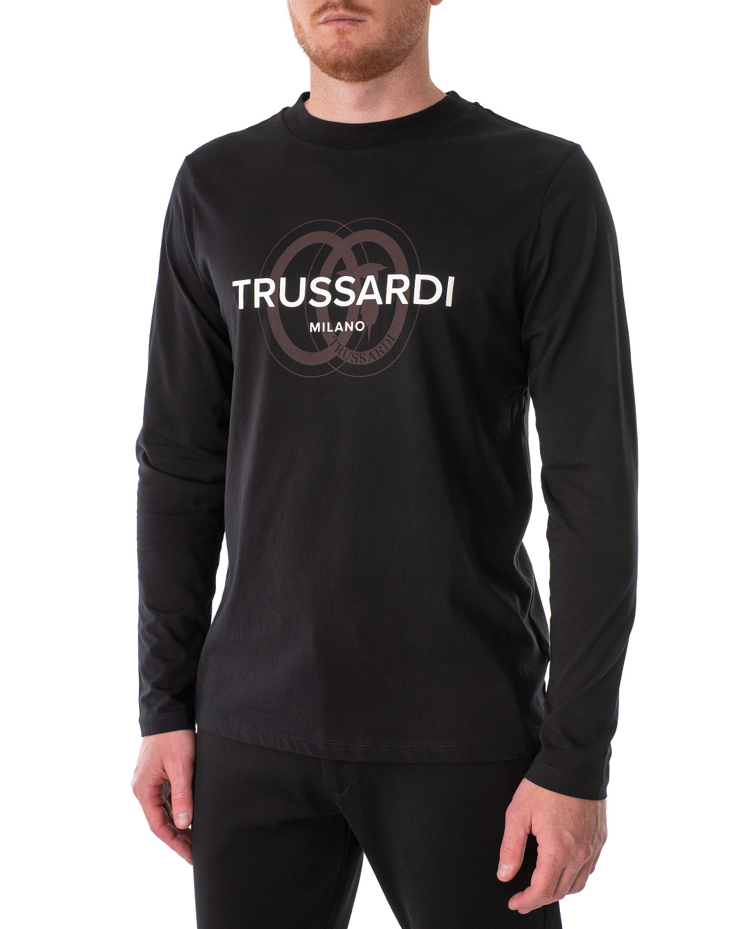 

Футболка Лонгслів чоловіча TRUSSARDI JEANS (52T00540-1T005461-K299/21-22-3) Чорний, Футболка Лонгслів чоловіча TRUSSARDI JEANS (52T00540-1T005461-K299/21-22-3) Чорний M