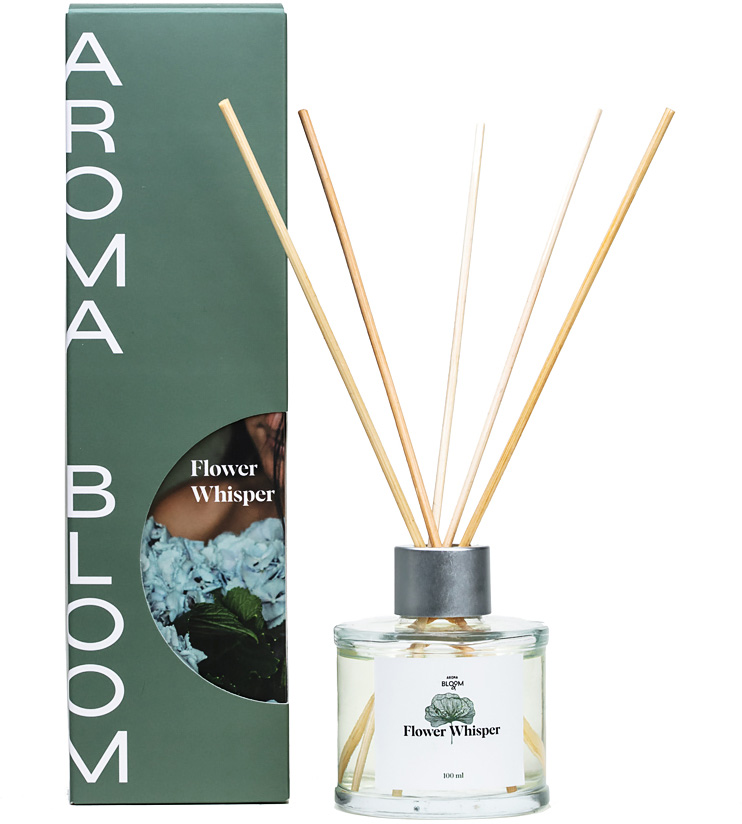 

Аромадиффузор для дома Aroma Bloom Flower whisper Цветочный шепот 100 мл