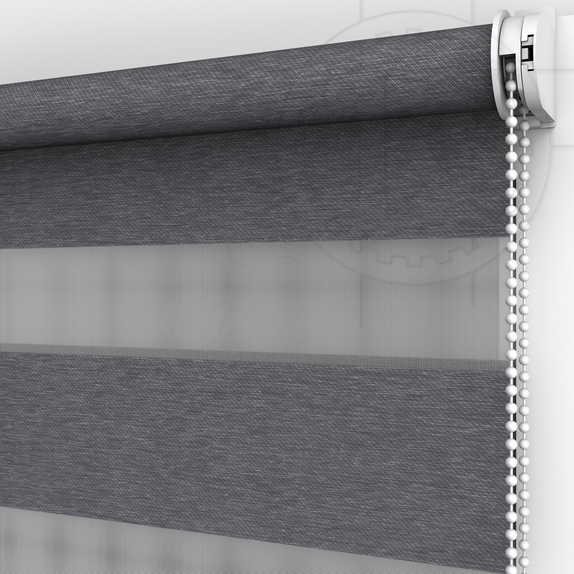 

Жалюзи День-Ночь Bahama 3208 Anthracite 75 x 200 см