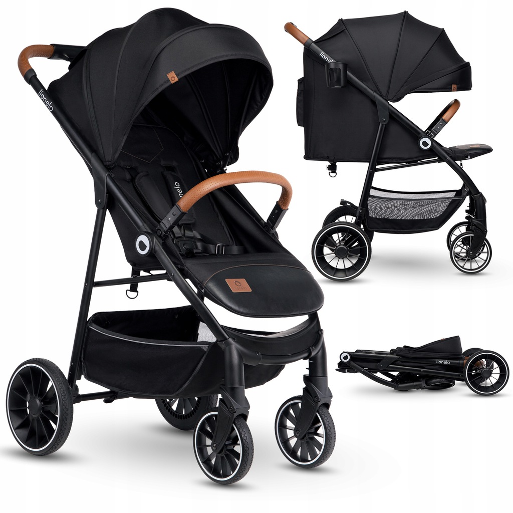 

Прогулочная коляска Lionelo Alexia BLACK ONYX
