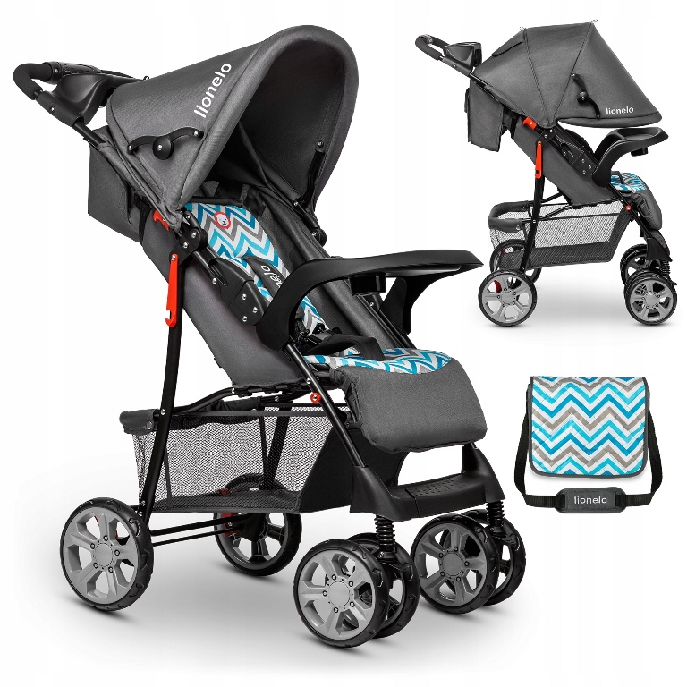 

Прогулочная коляска Lionelo Emma Blue Scandi