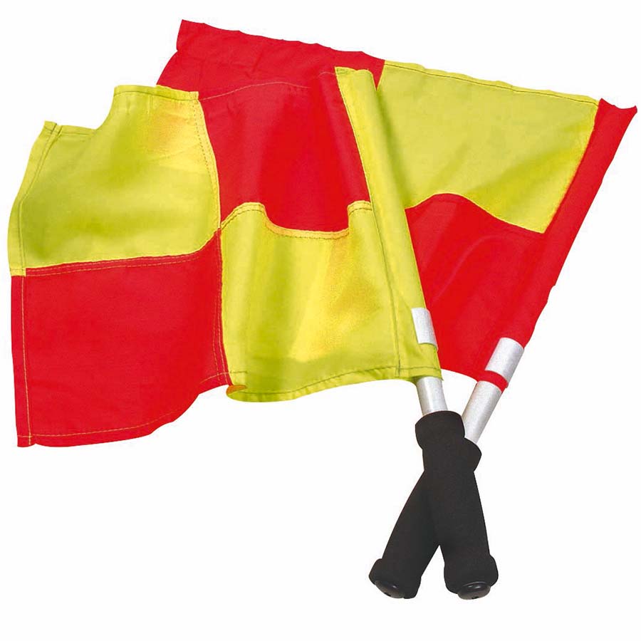 

Флажок Лайнсмена Аматорский SELECT Lineman's flag Classic, 2 флага (231) желт/кр