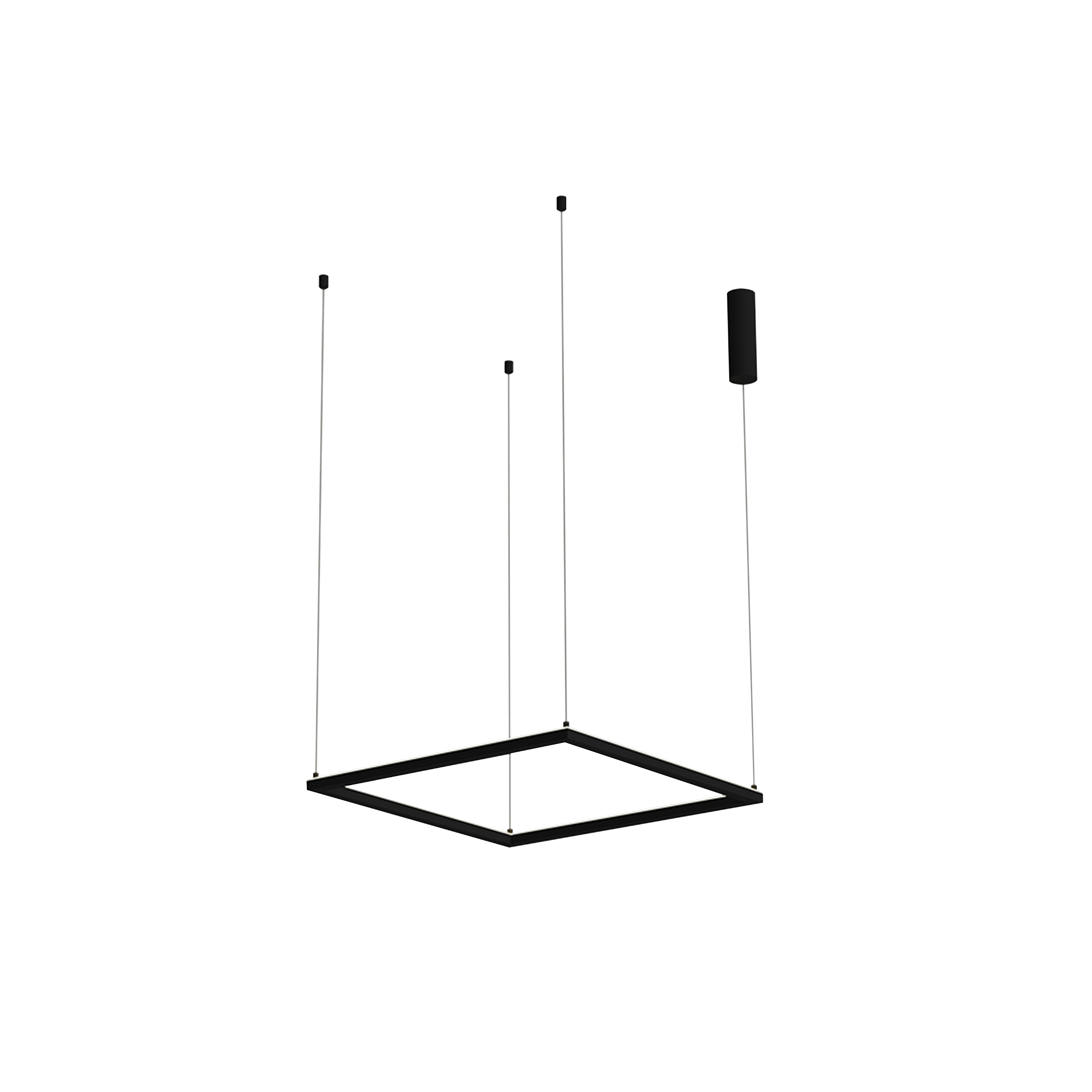 

Підвісна люстра Skarlat M 9073 SQ 750 Black 3000K