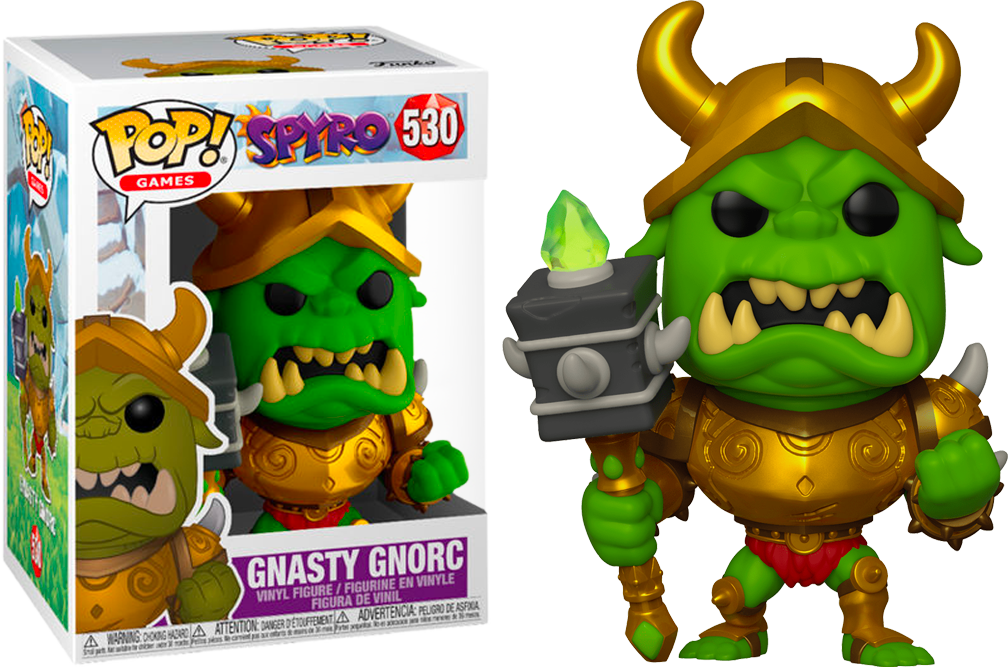 

Фигурка Funko Pop Фанко Поп Spyro Спиро Gnasty Gnorc Гнорк 10см S GG 530 (CZ00S GG 530)