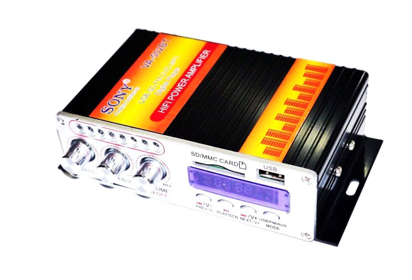 

Усилитель звука VA 502 BT, 2-х канальный