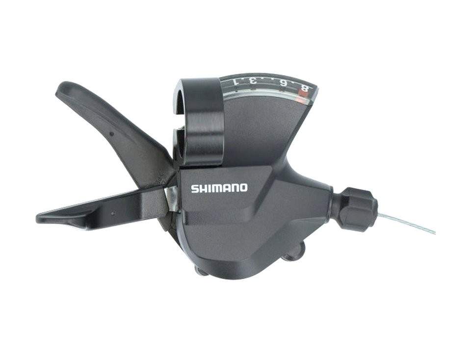 

Манетка права Shimano SL-M315 на 8 швидкостей з тросом