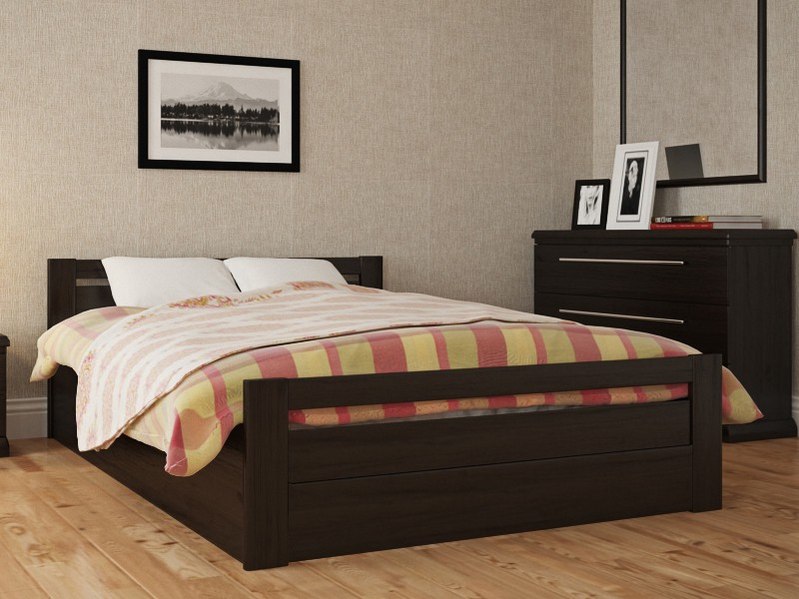 

Кровать ARTmebli Глория с П/М 90х200 К5 венге