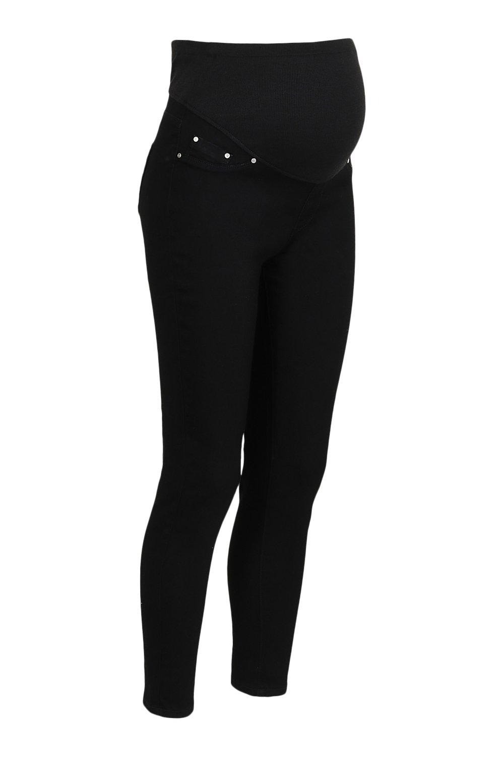 

Джинсы для беременных Boohoo 36 черный 6694215200238