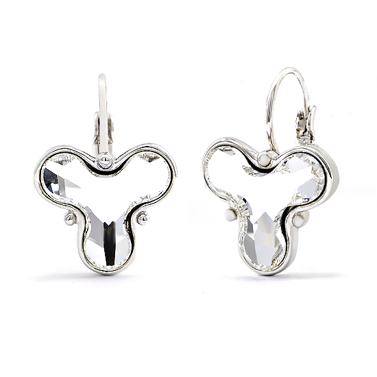 

Серьги KOBI TROJLISTEK 8 мм со Swarovski модели 7740-1230-02-32