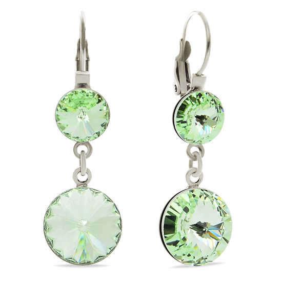

Серьги KOBI JANINE со Swarovski 8/12 мм модели 7740-1106-24-32