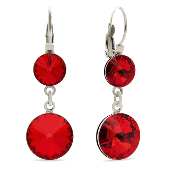 

Серьги KOBI JANINE со Swarovski 8/12 мм модели 7740-1106-15-32