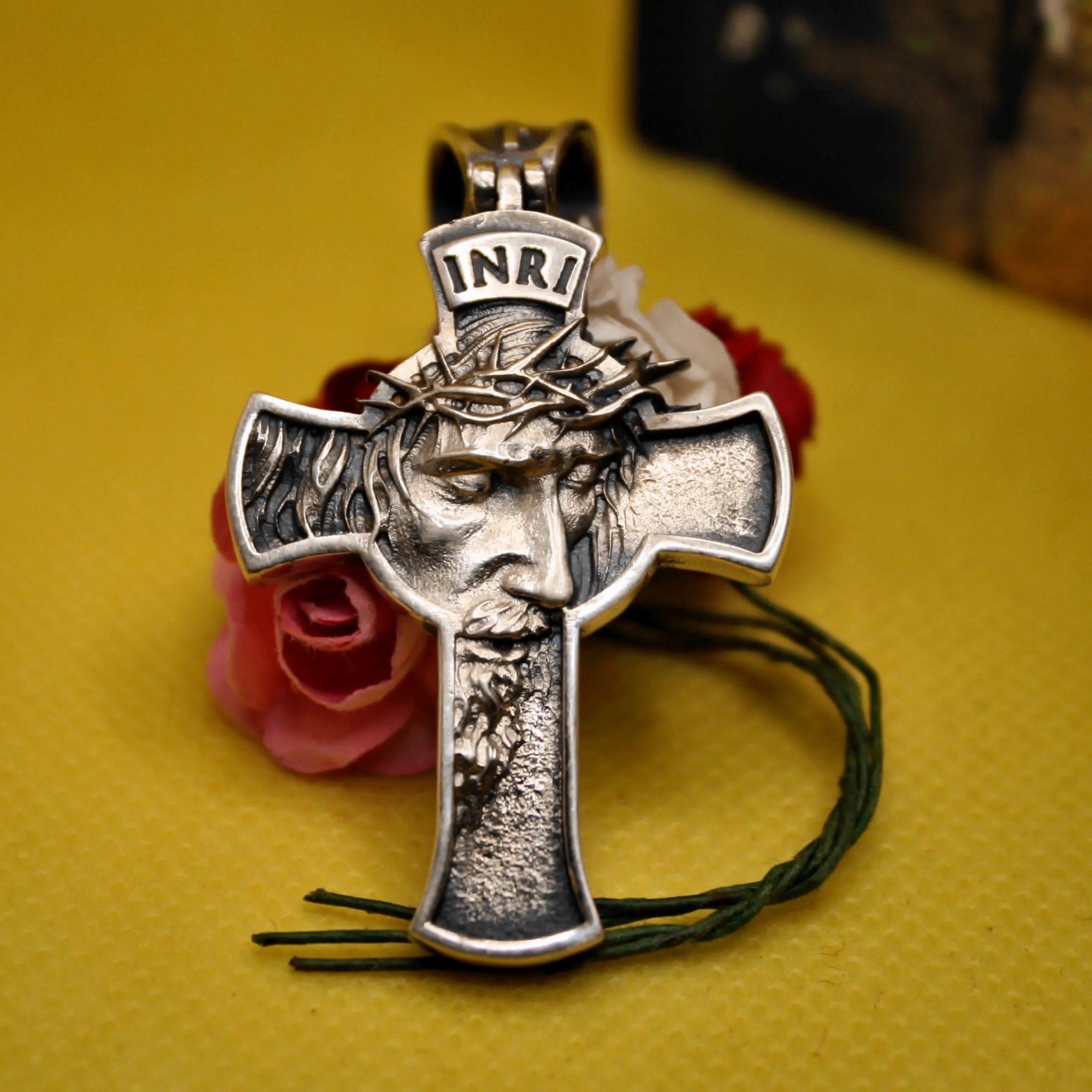 

Крест серебряный изображение Христово SilverArtisan 1.71453