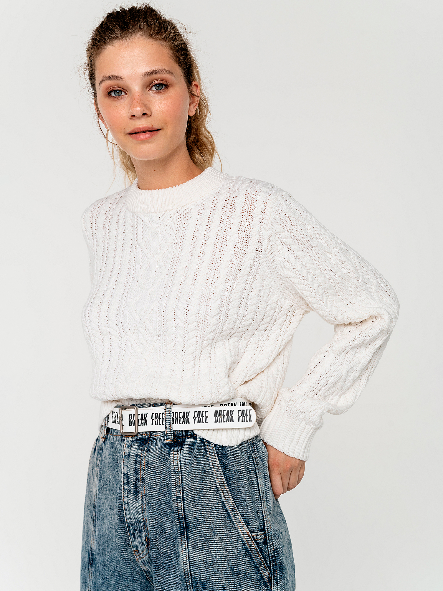 

Свитер Befree 2031574867-60 XS Молочный