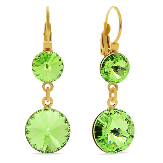 

Серьги KOBI JANINE со Swarovski 8/12 мм модели 7740-1106-09-35